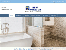 Tablet Screenshot of nycbathtubrefinishing.com